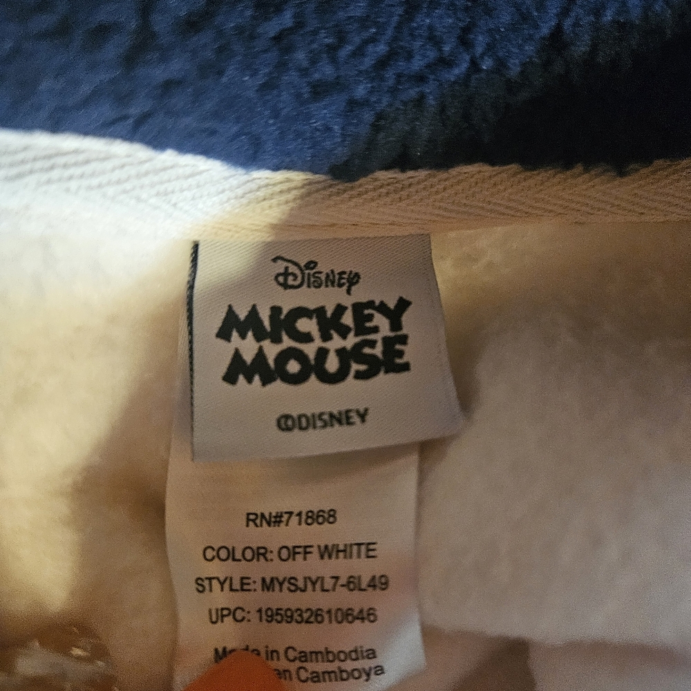 Disney Mickey Mouse Winter Fleece Pullover - Picture 8 of 9